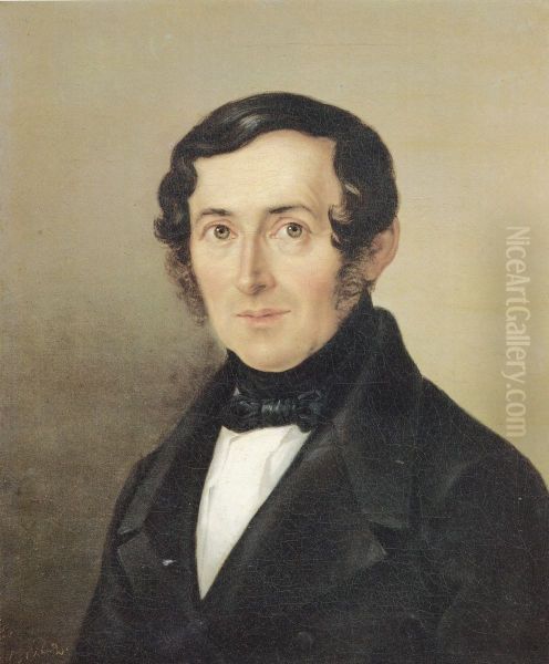 Portrait of Rector Gottlob Ehrenfried Dietrich - view 1