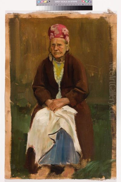 ,,Eva Trenblut (Istuv naine)" - view 1