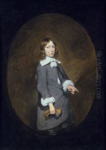 Portrait of Reijnder Craeyvanger (1645-after 1675) by Gerard Ter Borch