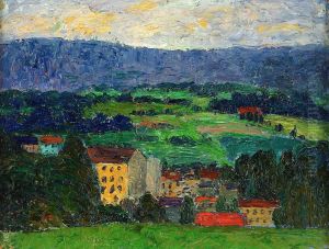 Norwegian Landscape by Konrad Magi