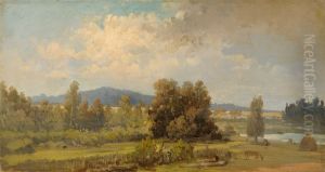 Blauberg near Wolmar by Julie Wilhelmine Hagen-Schwarz