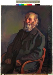 ,,Jakob Evaldi portree" by Nikolai Triik
