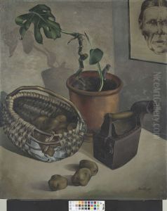 ,,Natuurmort triikrauaga" by Hando Mugasto