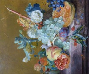 Nature morte aux fruits by Jan Van Huysum