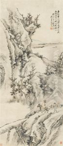 Landscape by Hu Chang