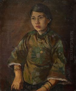 Portrait of Sister by Li Mei-shu