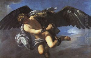 The Rape of Ganymede by Anton Domenico Gabbiani