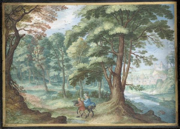 Flucht aus Agypten - view 1