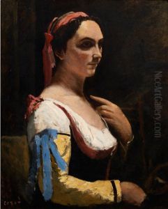 The Italian Woman, or Woman with Yellow Sleeve The Italian Woman, or Woman with Yellow Sleeve