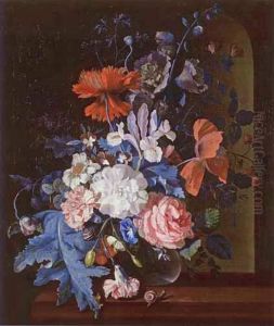 A Vase with Flowers