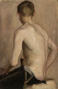 ,,Istuv meesakt" by Nikolai Triik