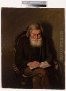 ,,Jaan Grenzsteini portree" by Tonis Grenzstein