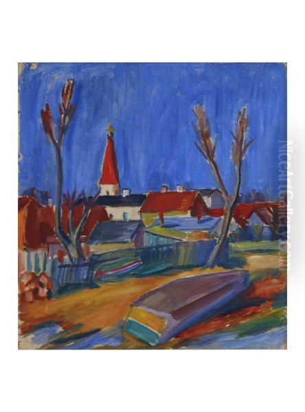 ,,Voru motiiv kirikuga" - view 1