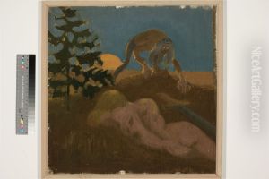,,Sorts varastab magavalt Kalevipojat mooga" by Aleksander Uurits