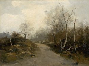 Forest Road by Felician Moczik