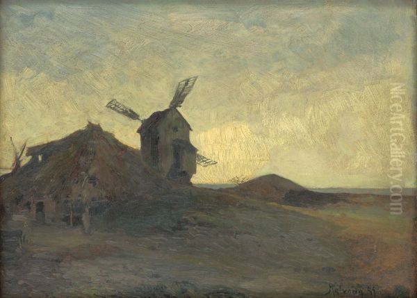 Landscape with a Windmill - view 1