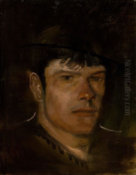 Lad with a Large Ear and a Small Hat - view 1