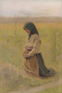 Study of a Kneeling Woman
