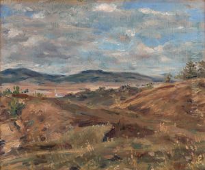 Landscape around Levice by Bohuslav Kozak