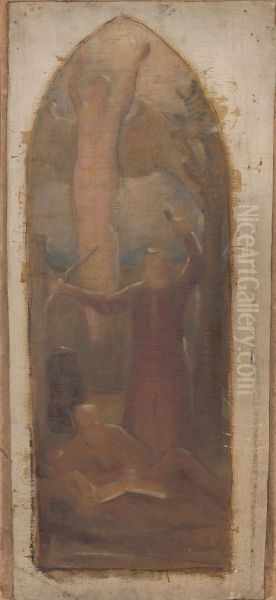 Sketch for the Composition of Religious Scene - view 1