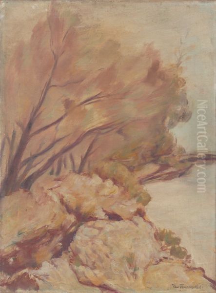 Trenches by Danube - view 1