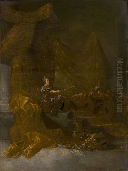 The Queen of Sheba before Solomon - view 1