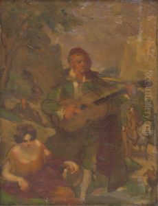 Gitarista by Milan Thomka Mitrovsky