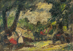 Scene in a Park Scene in a Park