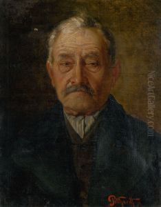 Podobizen stareho muza by Ludovit Pitthordt
