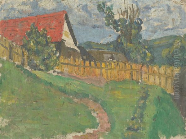 Study of a Landscape with a House - view 1