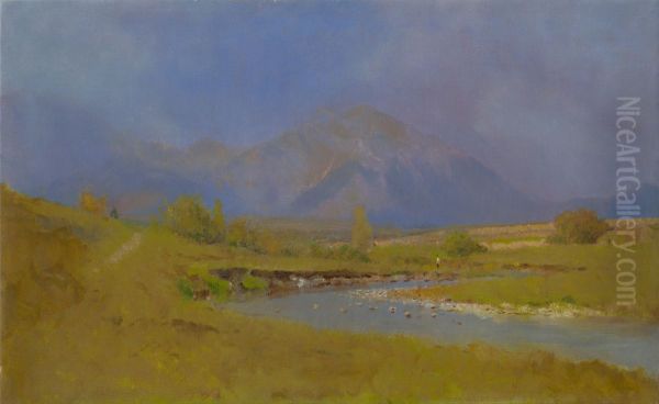 After Spring Rain under the Tatras - view 1