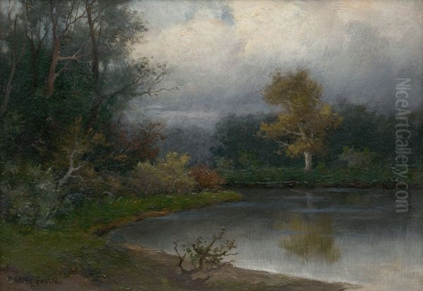 Landscape with a Pond - view 1