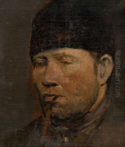 Head Study of a Peasant with a Pipe