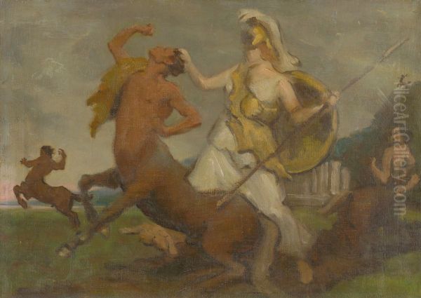 Pallas Athena Fighting Centaurs - view 1