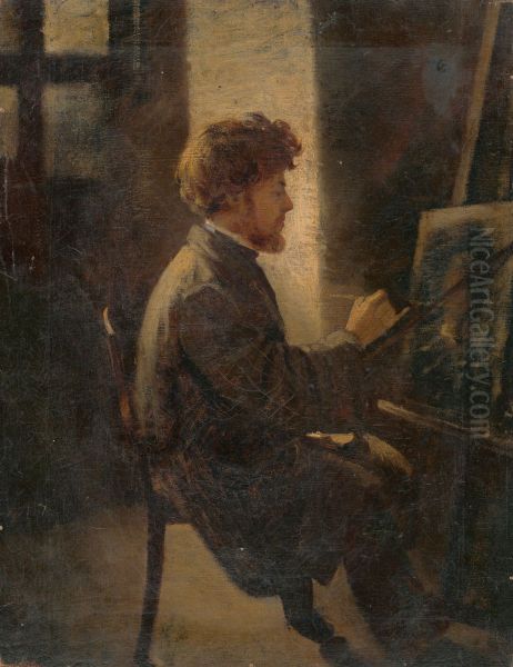 Painter at Work - view 1