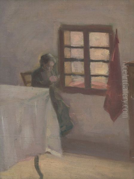 Woman by a Window - view 1