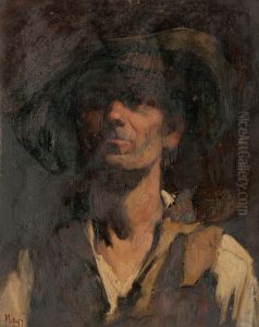 Study of Slovak Highlander by Zsigmond Nagy