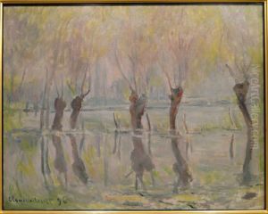 Flood at Giverny by Claude Oscar Monet