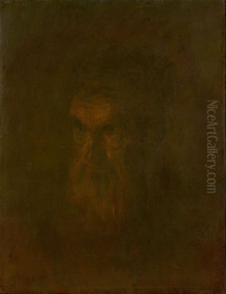 Head Study of an Old Man - view 1
