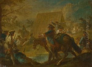 Military Camp by Rugendas, Georg Philipp I