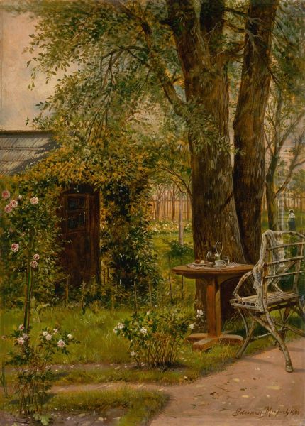 Garden with a Table - view 1