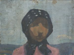 Study of a Peasant in a Black Spotted Scarf