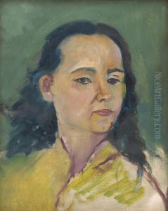 Portrait of a Woman by Arnold Peter Weisz-Kubincan