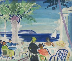 French Riviera by Janos Vaszary