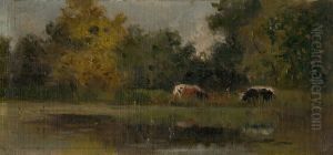 In the Pasture by Felician Moczik