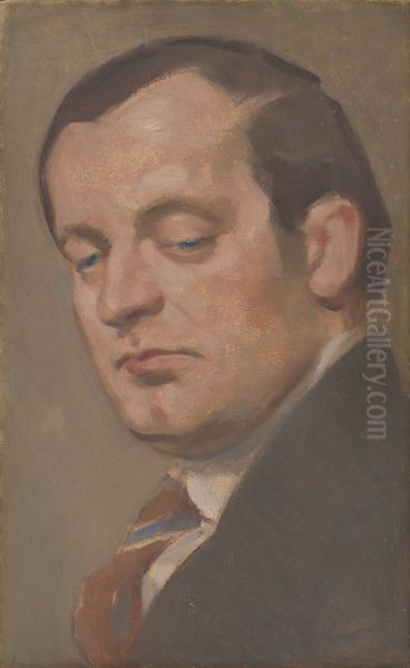 Portret muza s kravatou - view 1
