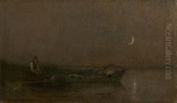 Fishing by Moonlight - view 1
