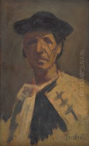 Study of a Man from Dlhe Pole by Ladislav Treskon