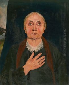 Praying Old Lady by Tivadar Csontvary Kosztka