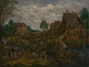 Holandsky jarmok by Jan Brughel